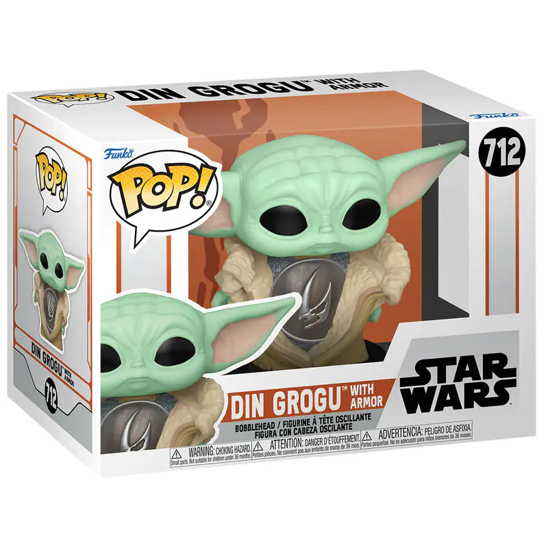 Funko POP figure Star Wars The Mandalorian Din Grogu with Armor product photo