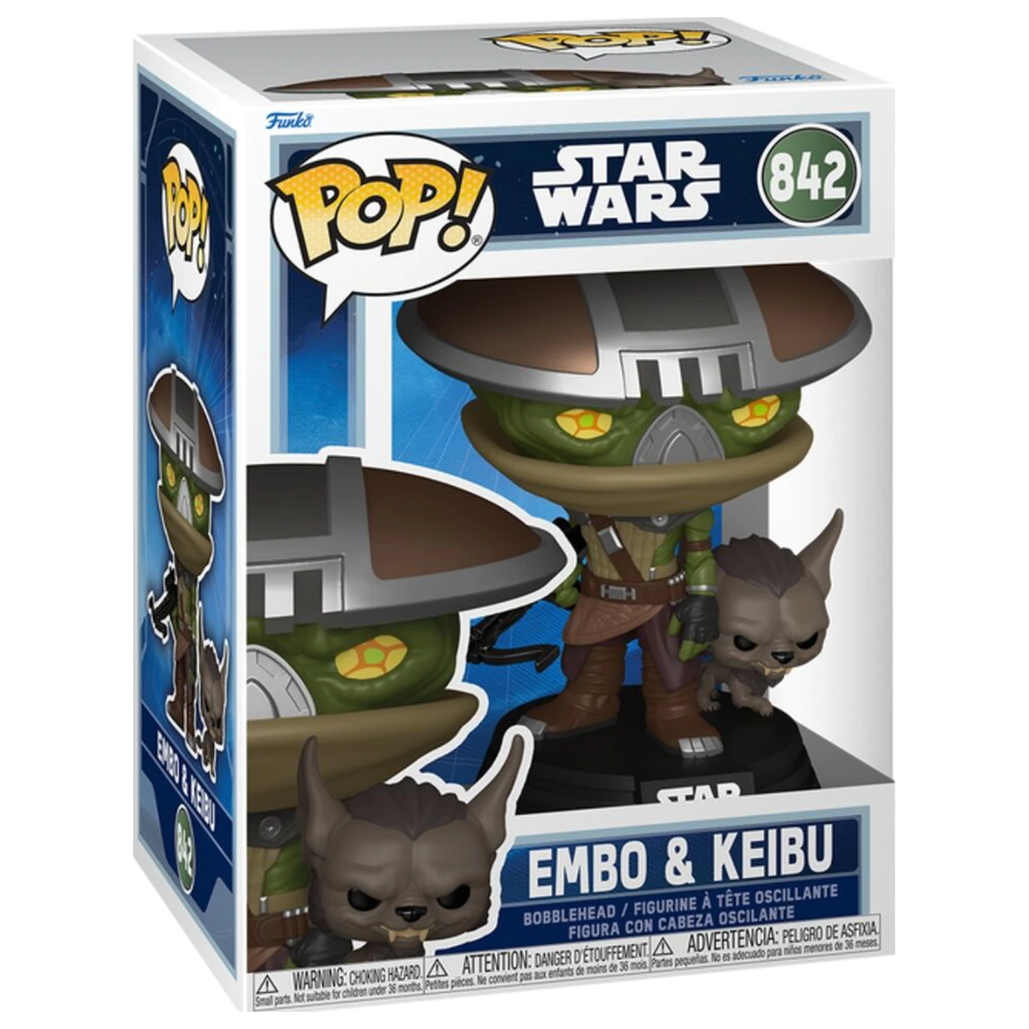 Funko POP figure Star Wars: The Mandalorian & Grogu - Embo & Keibu product photo