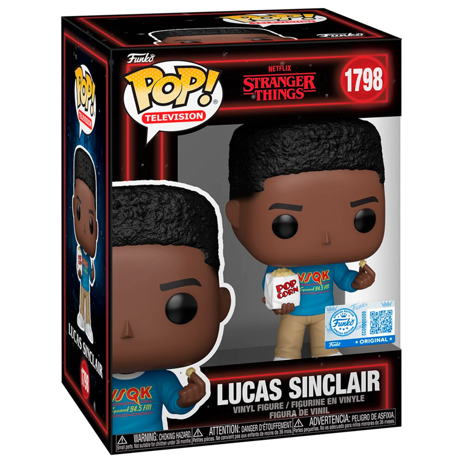Funko POP figure Stranger Things 5 Lucas Sinclair Exclusive product photo