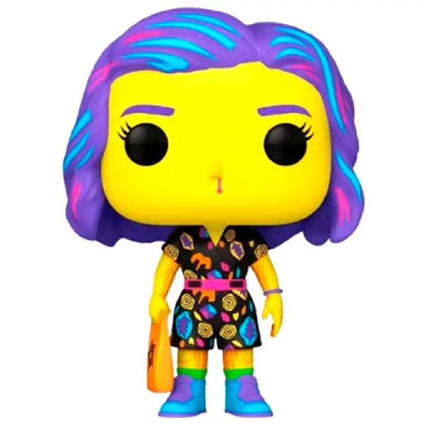 POP figure Stranger Things Eleven in Mall Outfit Black Light Exclusive termékfotó