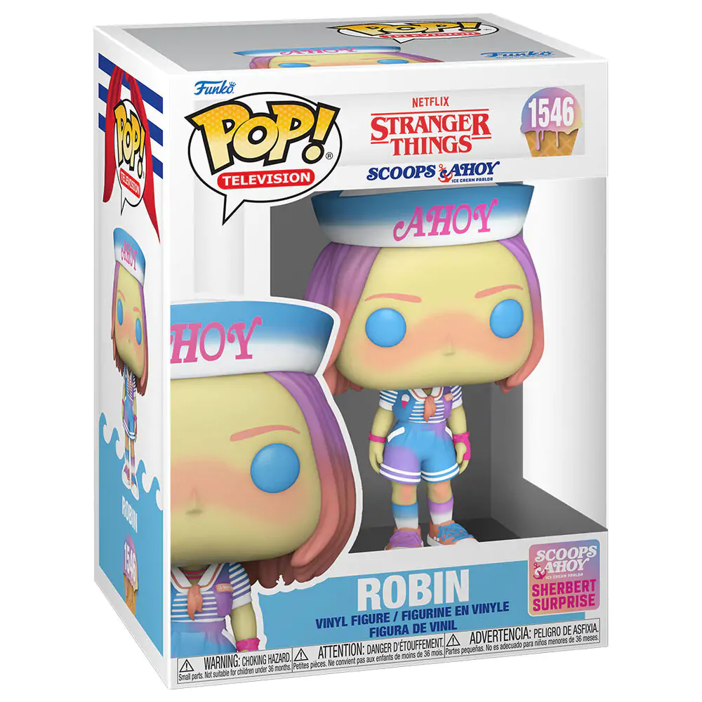 Funko POP figure Stranger Things Scoops Ahoy Robin product photo