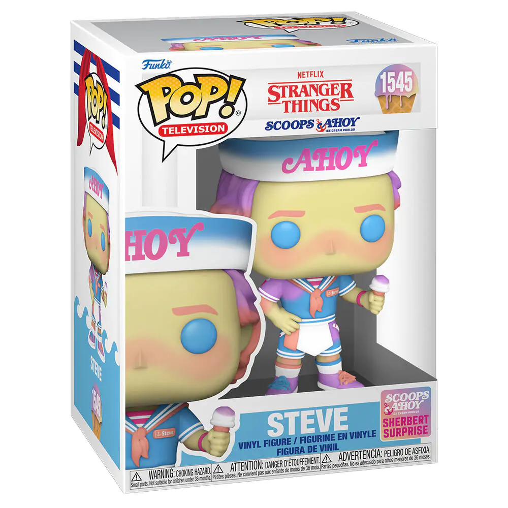 Funko POP figure Stranger Things Scoops Ahoy Steve product photo