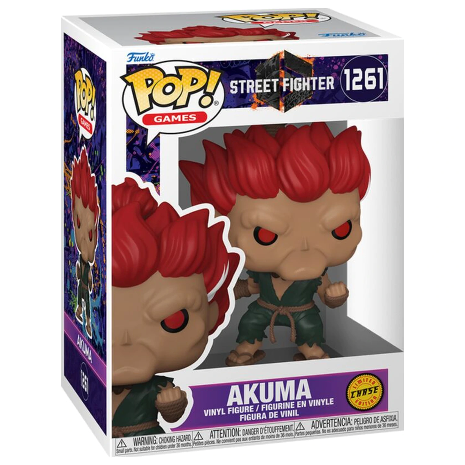Funko POP figure Street Fighter Akuma Chase product photo