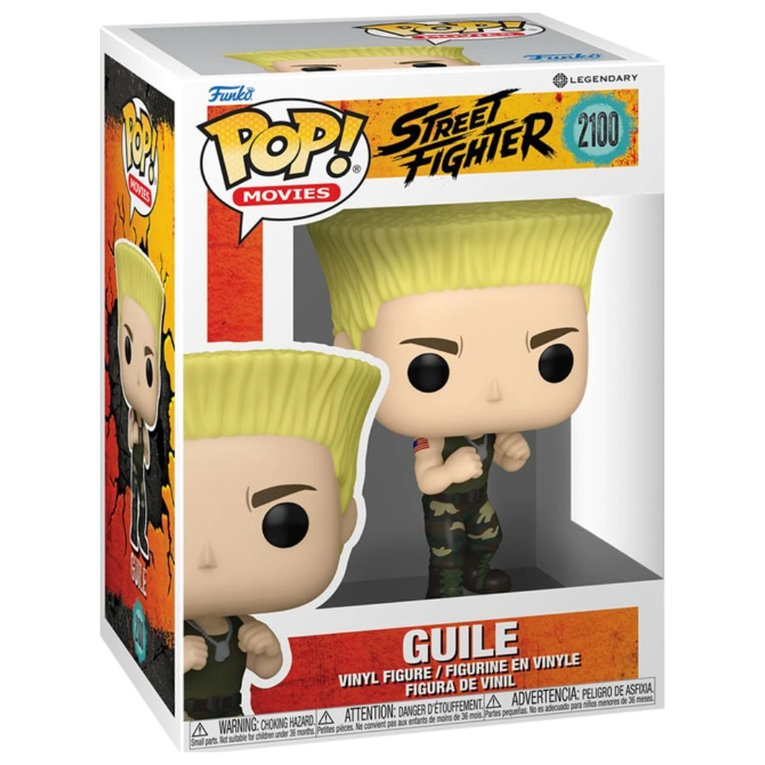 Funko POP Figure Street Fighter Guile product photo
