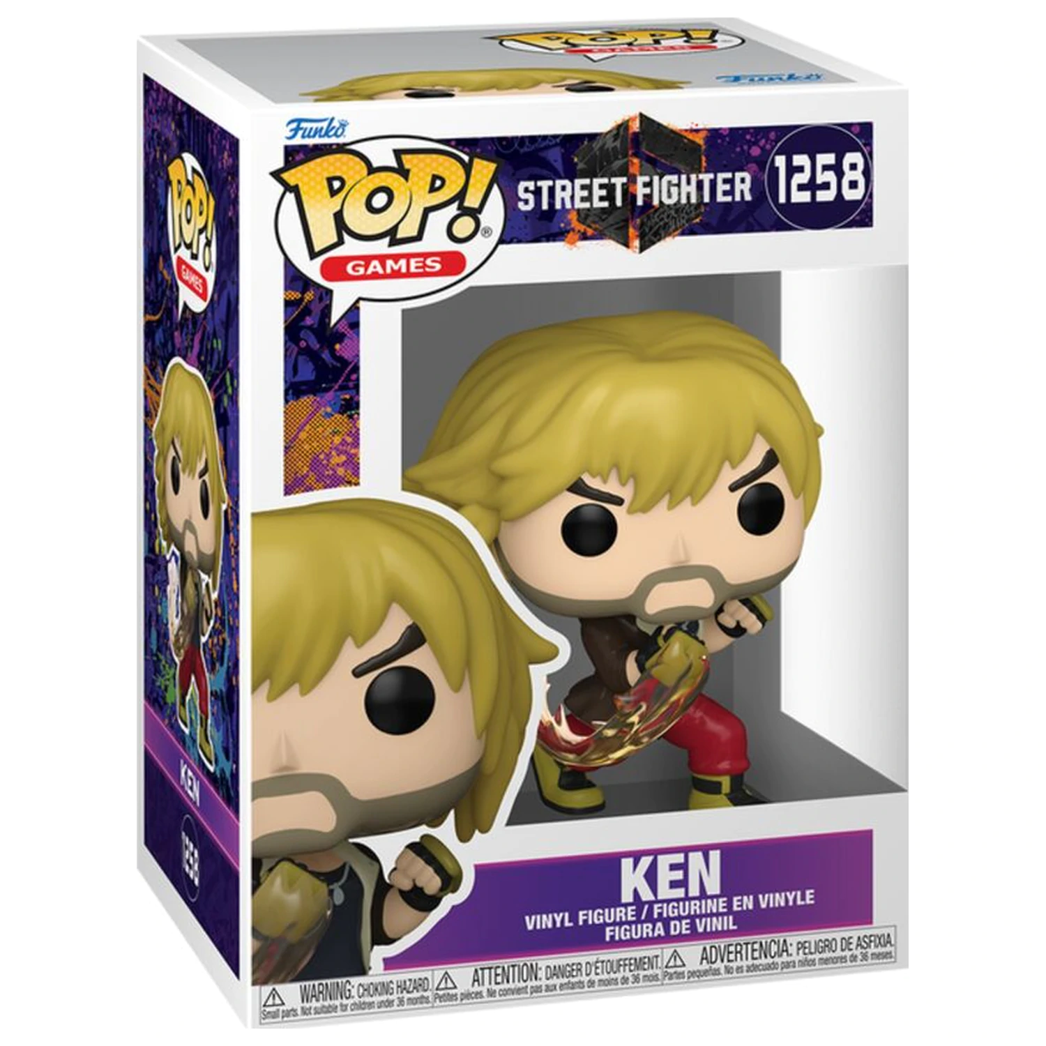 Funko POP figure Street Fighter Ken product photo
