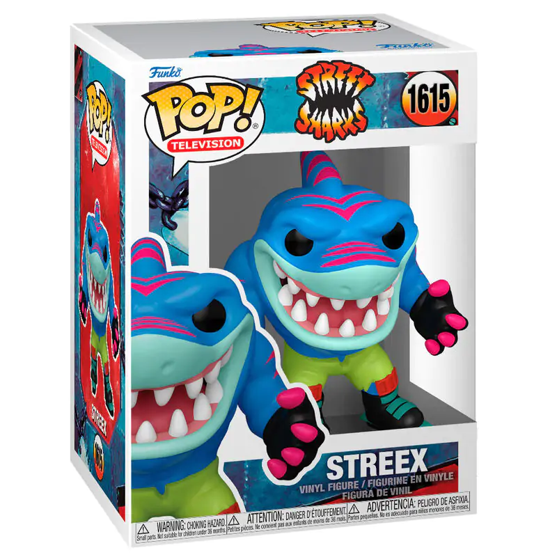 Funko POP figure Street Sharks Streex termékfotó