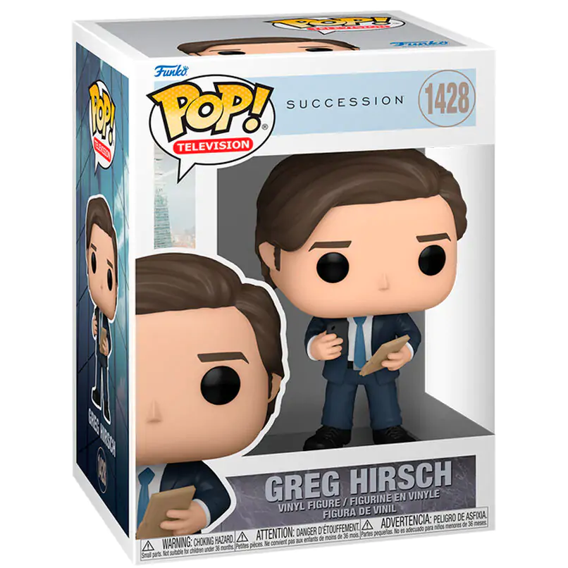 Funko POP figure Succession Greg Hirsch termékfotó