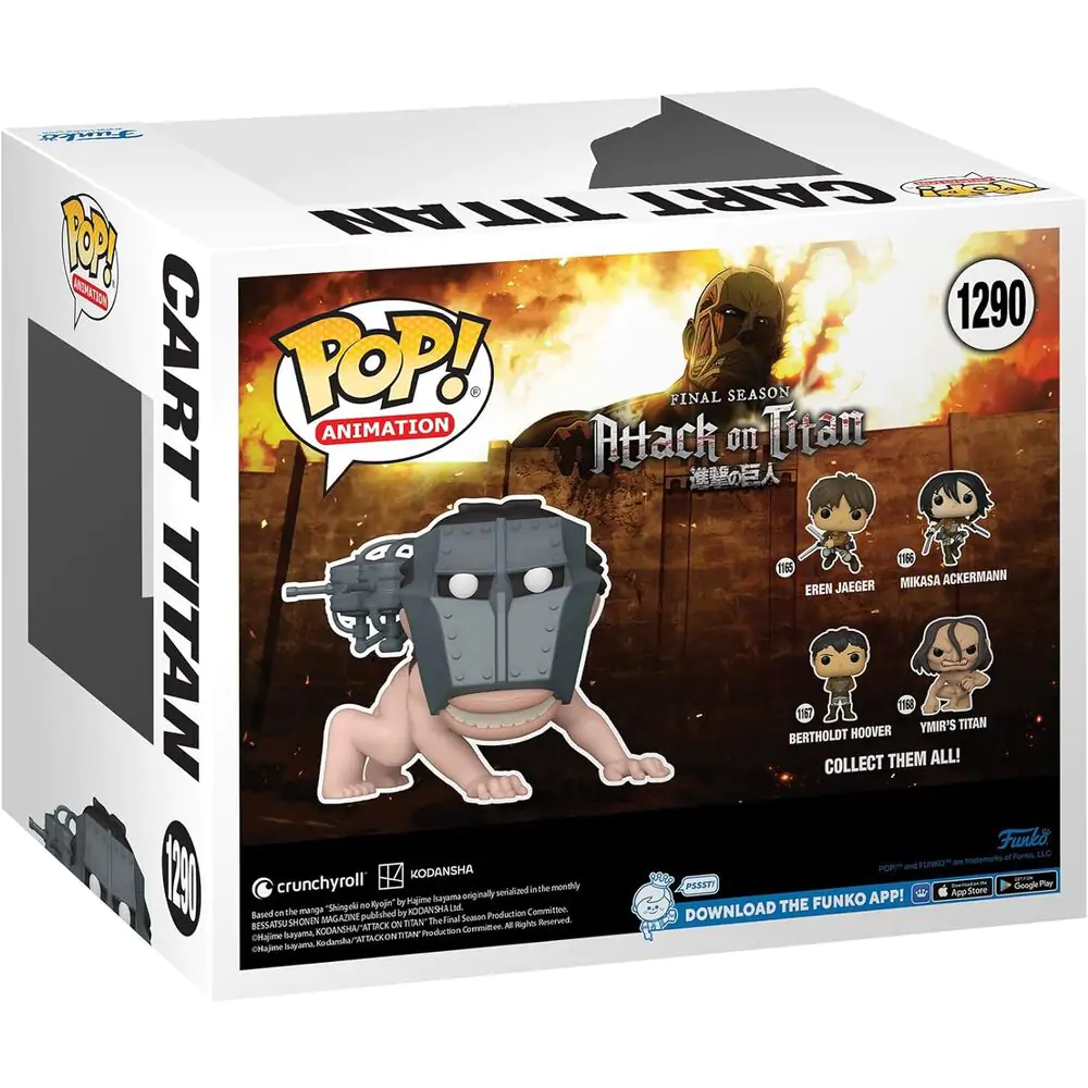 POP figure Super Attack On Titan Cart Titan Exclusive termékfotó