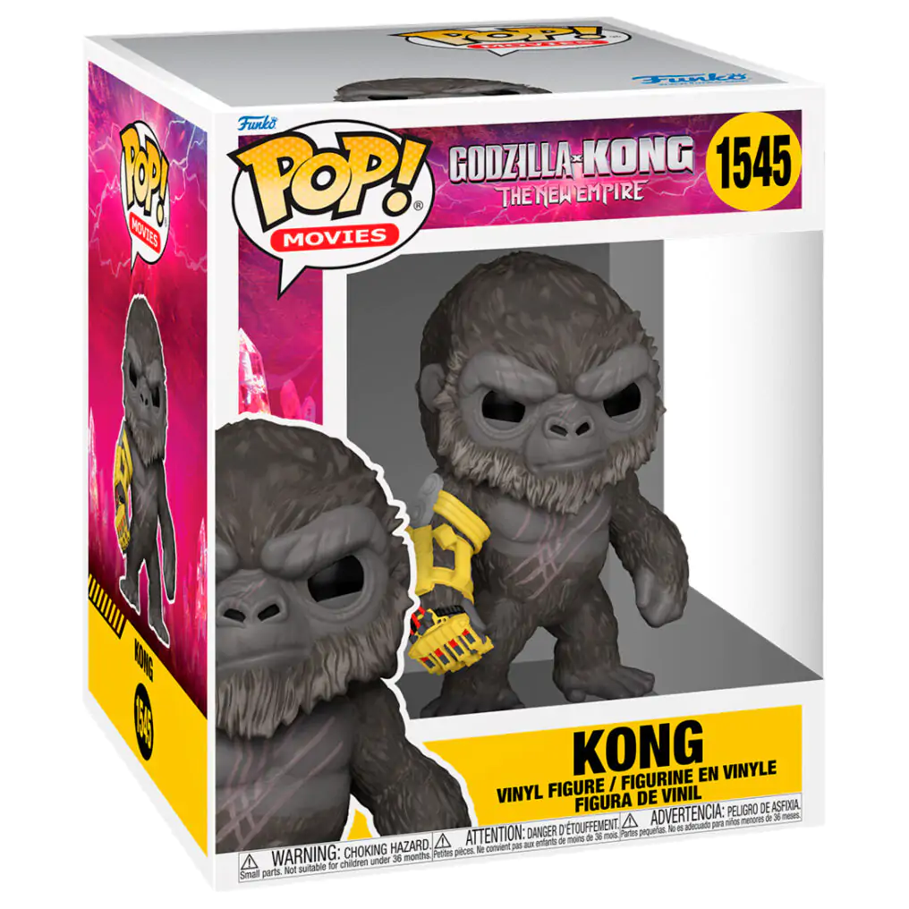 Godzilla vs Kong 2 Oversized POP! Vinyl Figure Kong 15 cm termékfotó