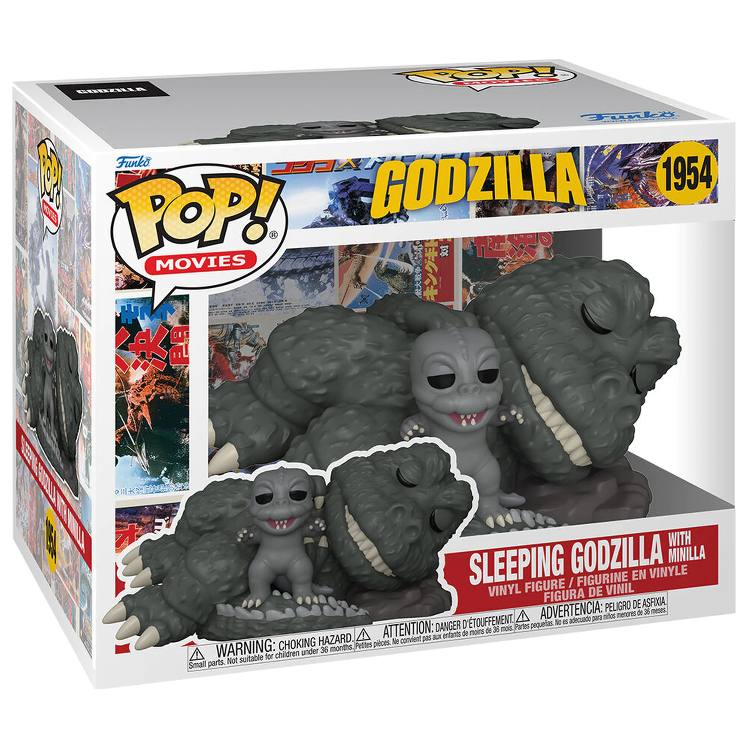 Funko POP figure Super Godzilla Sleeping Godzilla with Minilla product photo