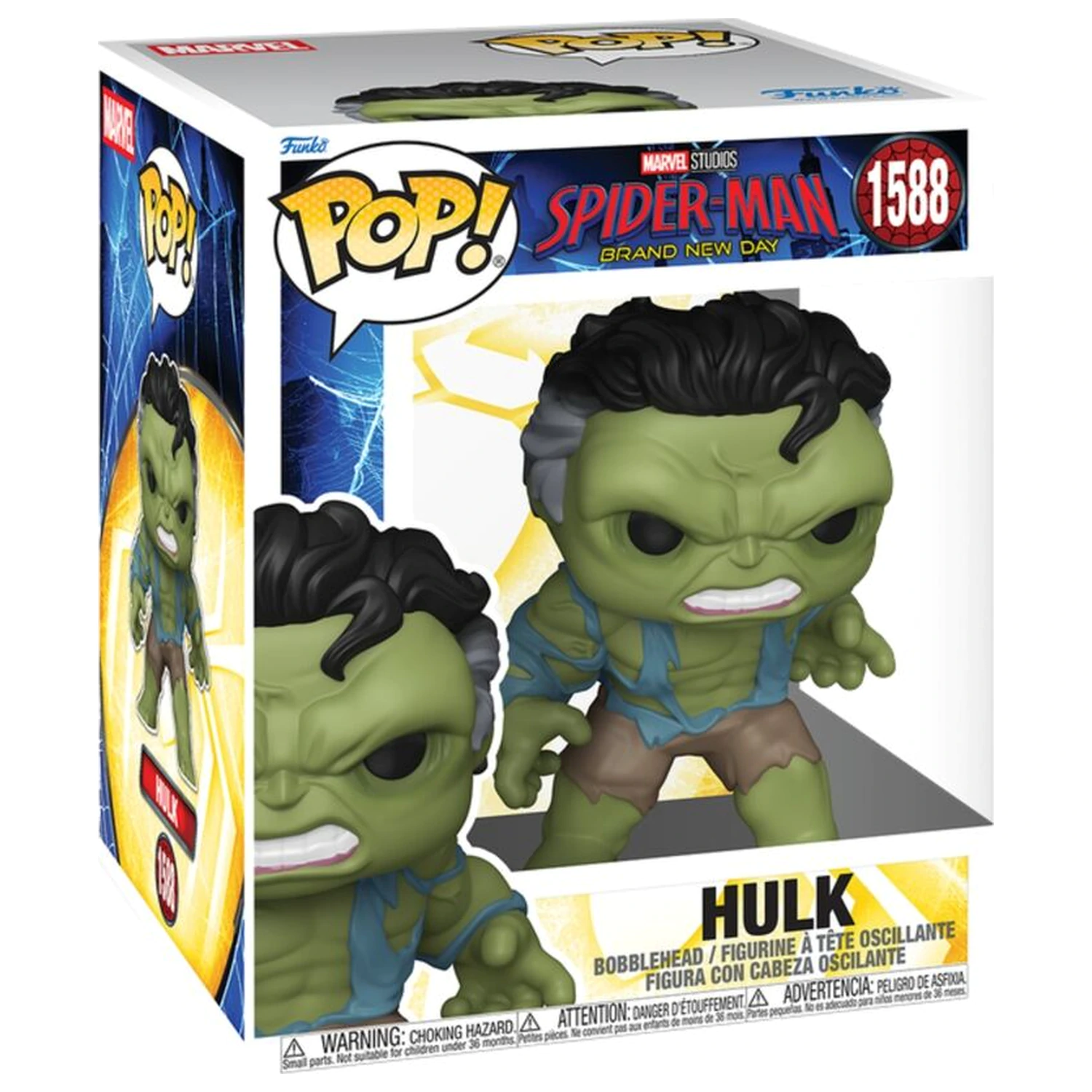 Funko POP figure Super Marvel Spider-Man Brand New Day Hulk product photo