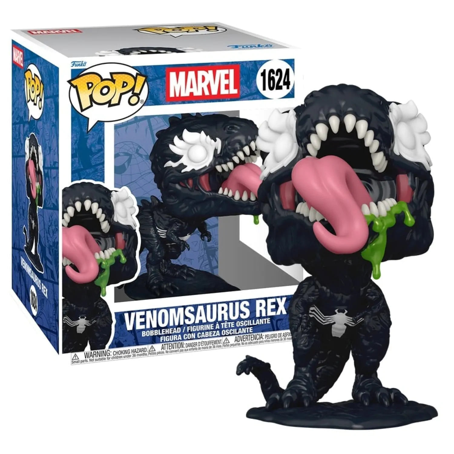 Funko POP figure Super Marvel Venomsaurus Rex product photo