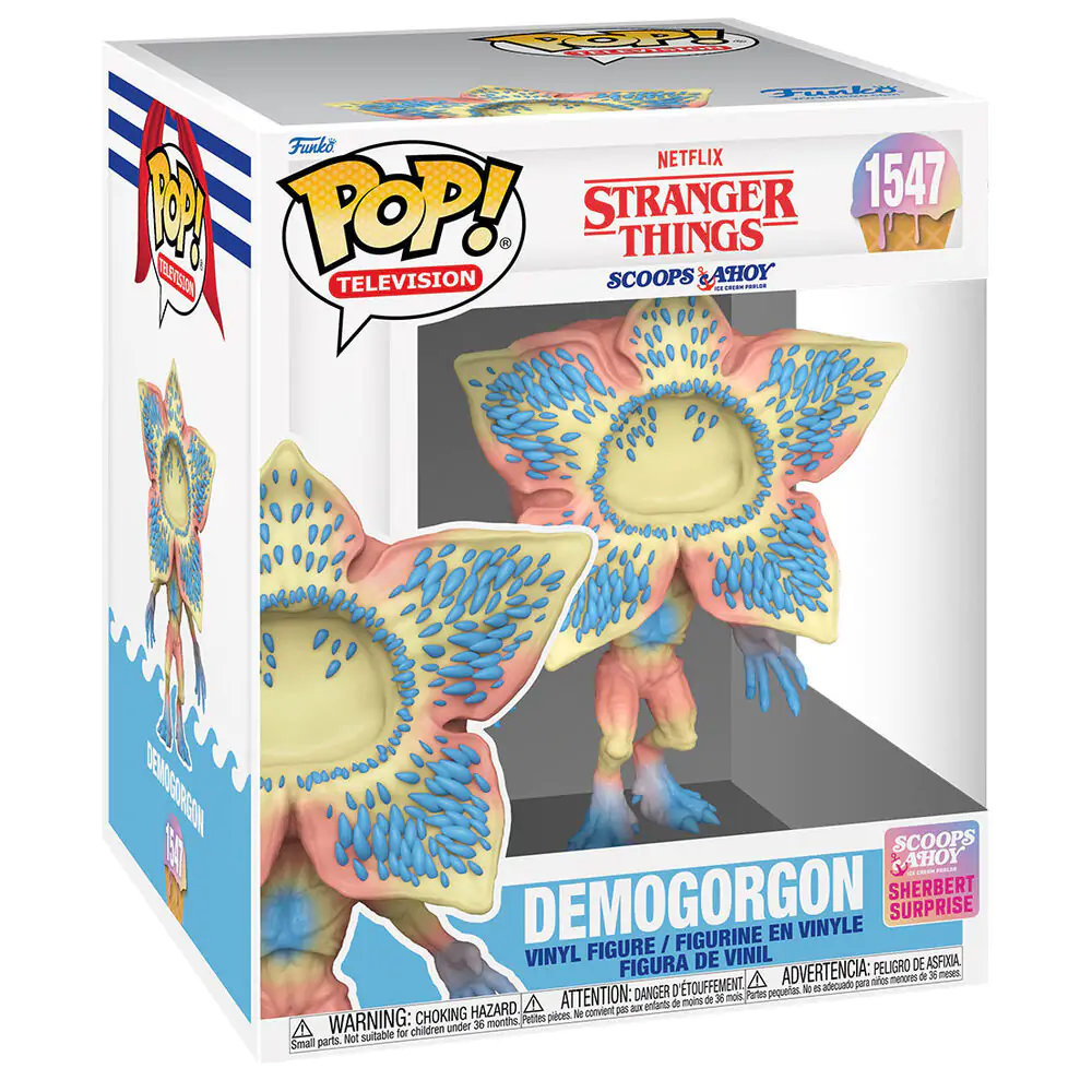 Funko POP figure Super Stranger Things Scoops Ahoy Demogorgon product photo