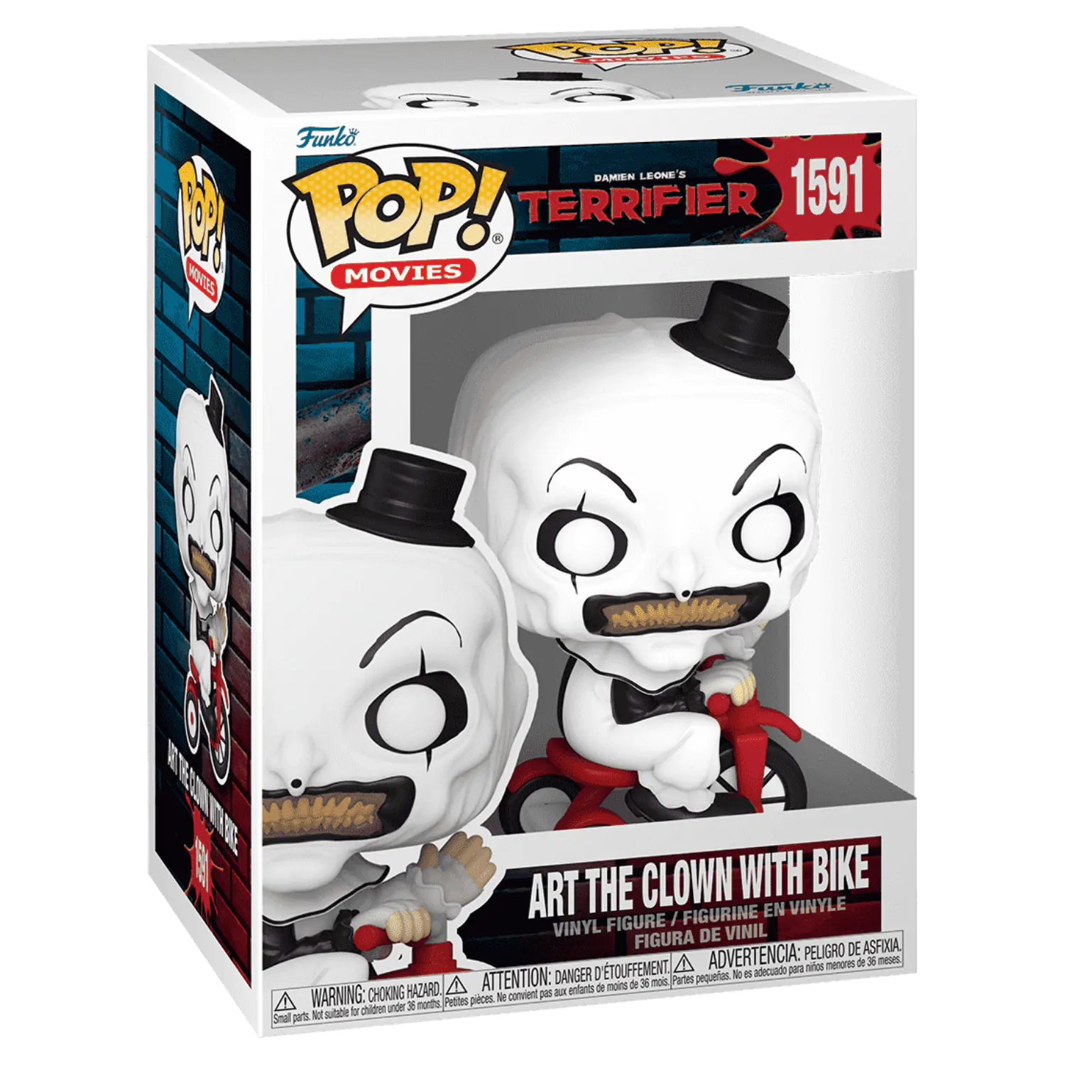 Funko POP figure Terrifier Art the Clown with Bike product photo