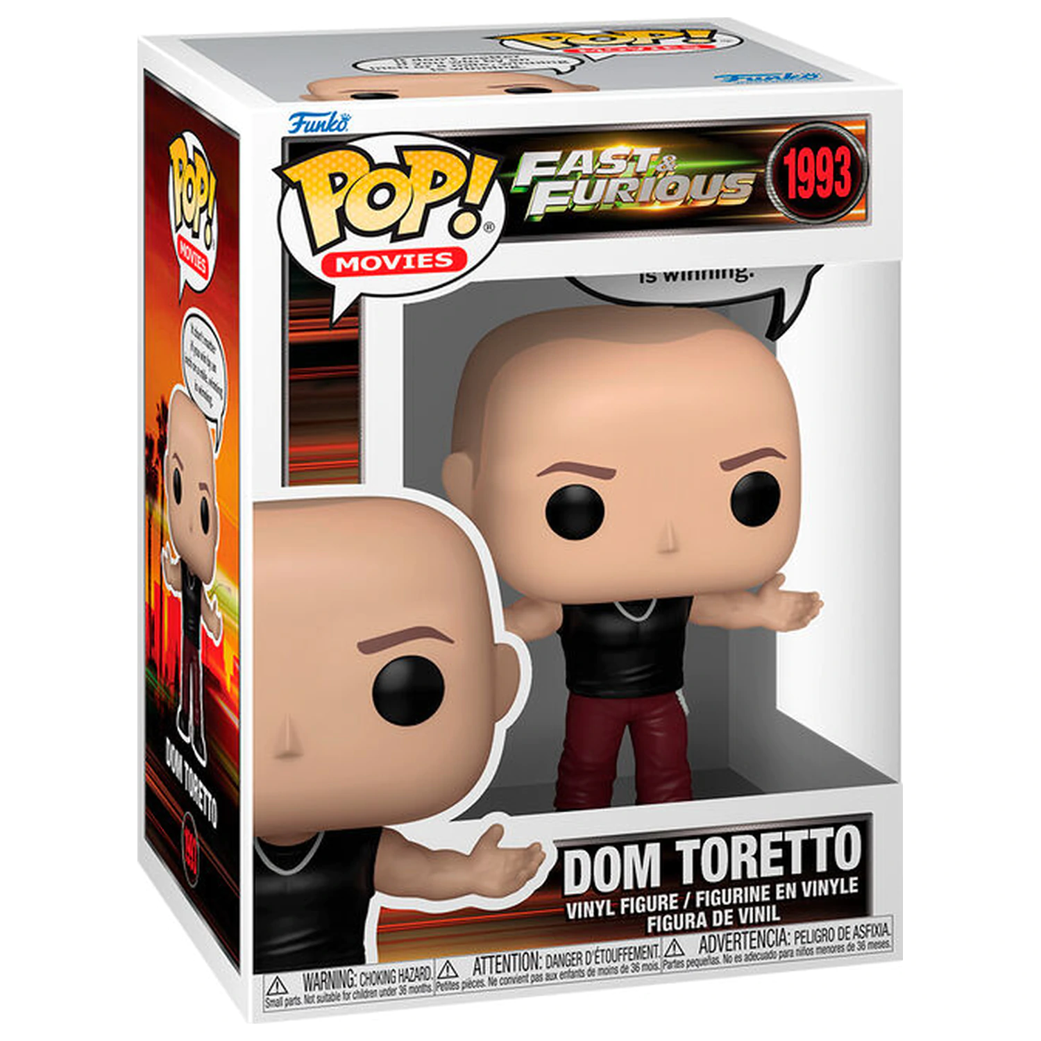 Funko POP figure The Fast And The Furious Dom Toretto product photo