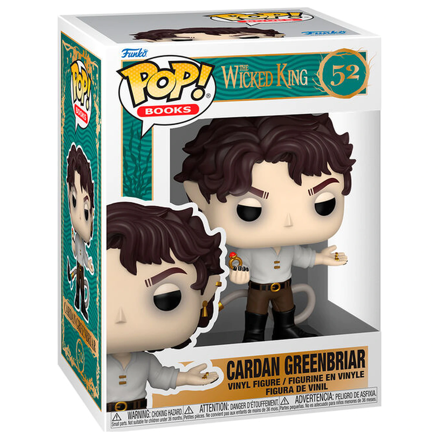 Funko POP figure The Folk of the Air The Wicked King Cardan Greenbriar product photo
