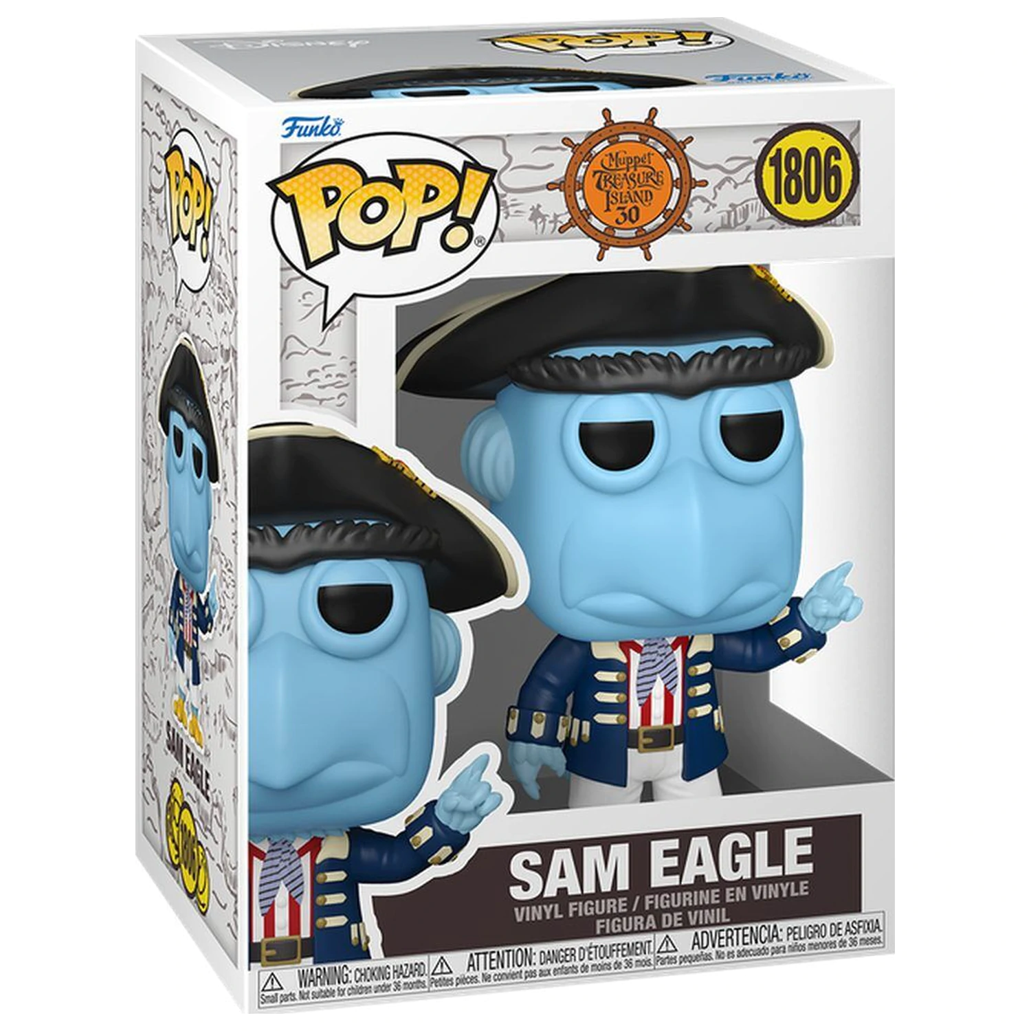 Funko POP figure The Muppet Muppet Treasure Island Sam Eagle product photo