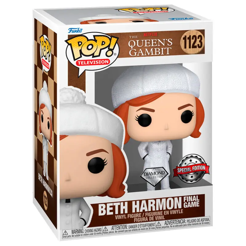 POP figure Queens Gambit Beth Finale Exclusive termékfotó