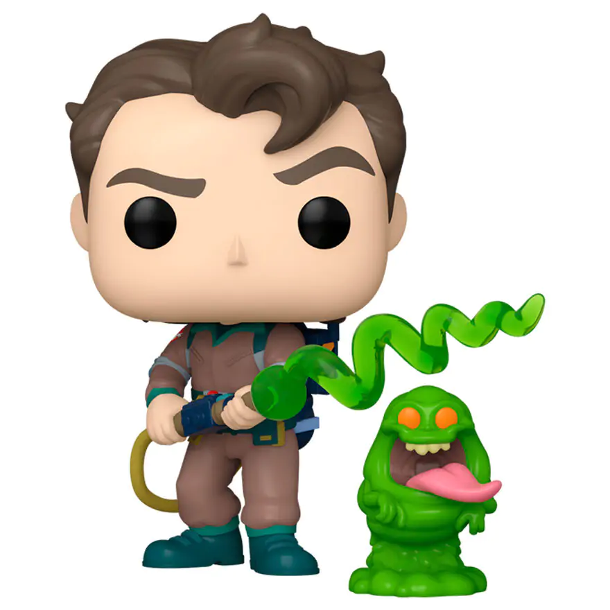 Funko POP figure The Real Ghostbuster Venkman with Slimer product photo