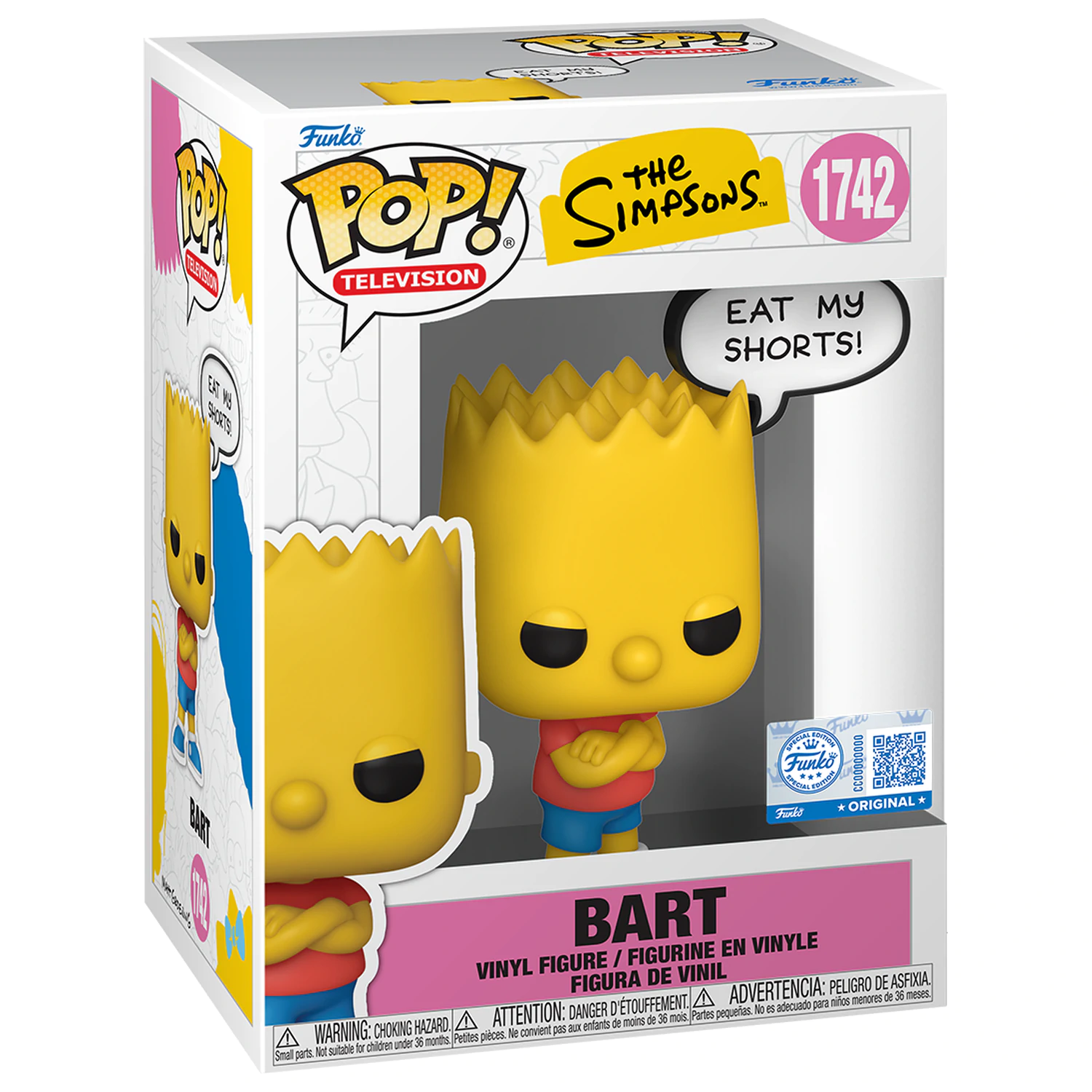 Funko POP figure The Simpsons Bart Exclusive product photo