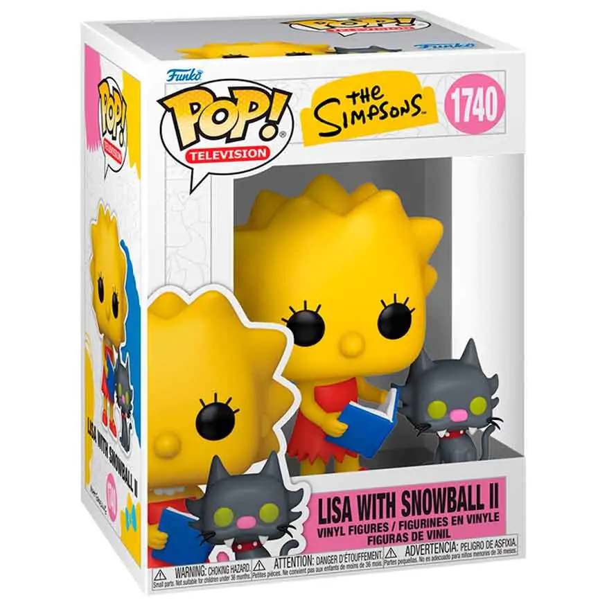 Funko POP figure The Simpsons Lisa with Snowball II product photo