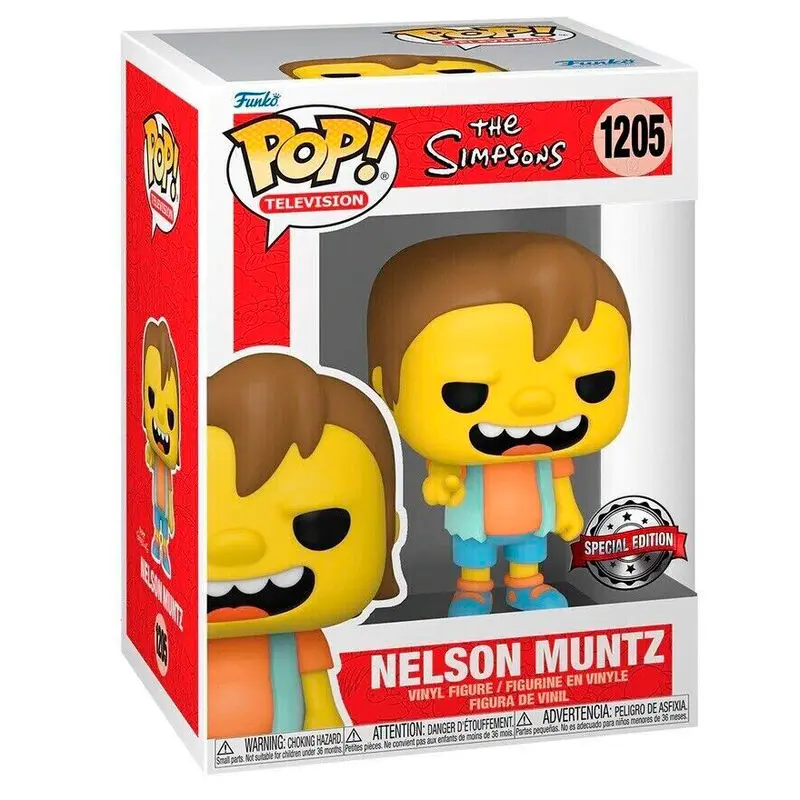 POP figure The Simpsons Nelson Muntz Exclusive product photo