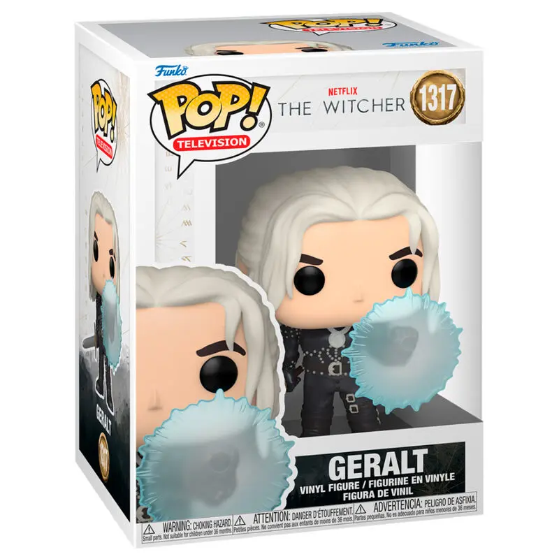 The Witcher POP! TV Vinyl Figure Geralt (Shield) 9 cm product photo