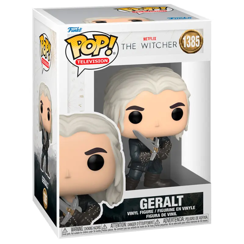 The Witcher POP! TV Vinyl Figure Geralt 9 cm termékfotó