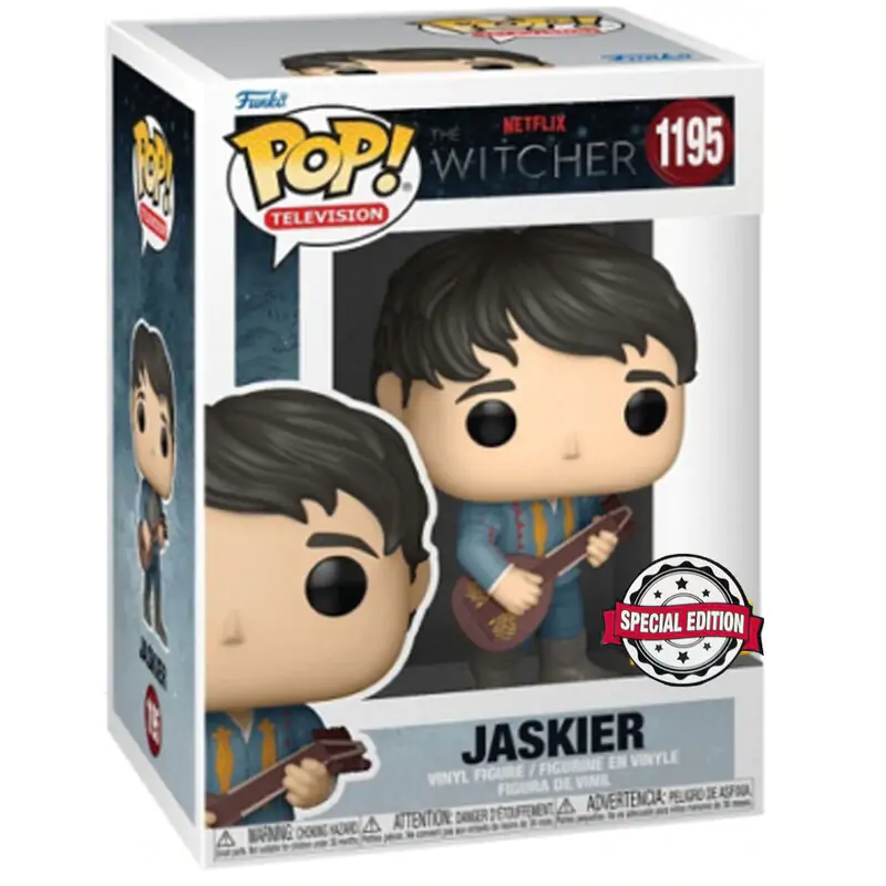 POP figure The Witcher Jaskier Exclusive product photo