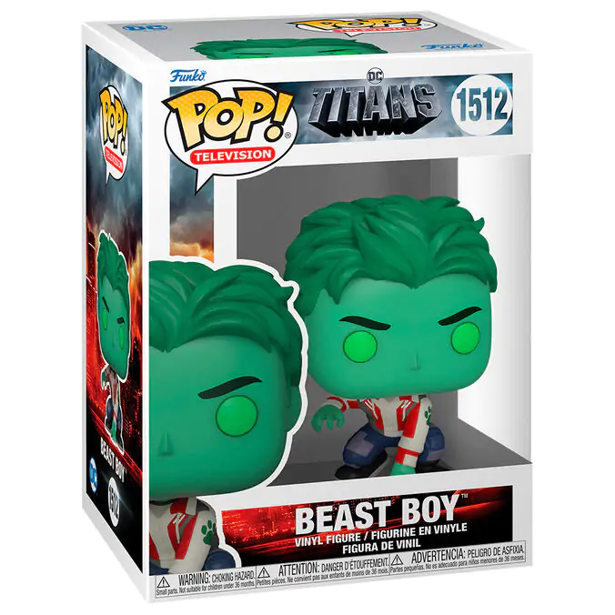 Funko POP figure Titans Beast Boy product photo