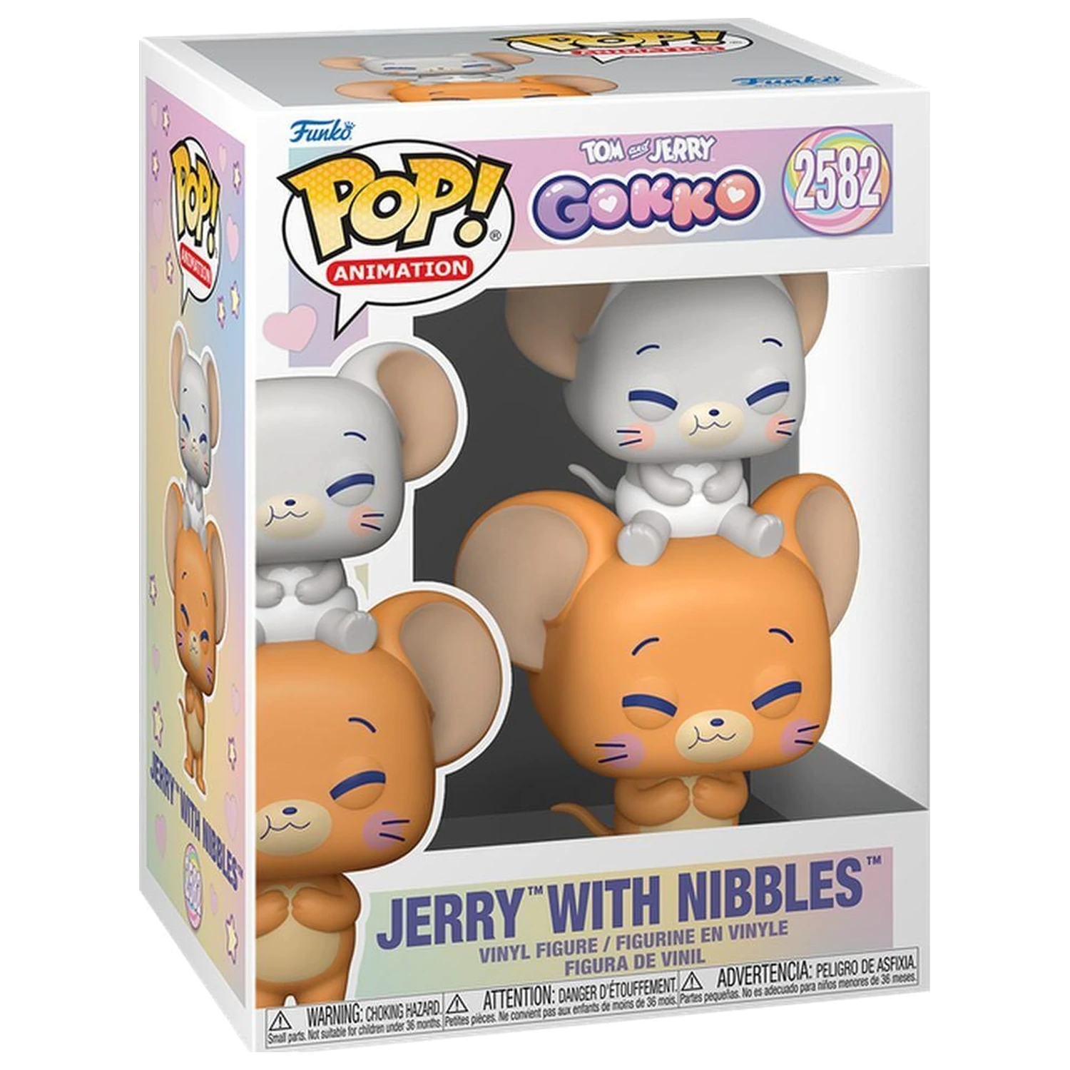 Funko POP figure Tom & Jerry Gokko Jerry with Nibbles Jerry with Nibbles product photo