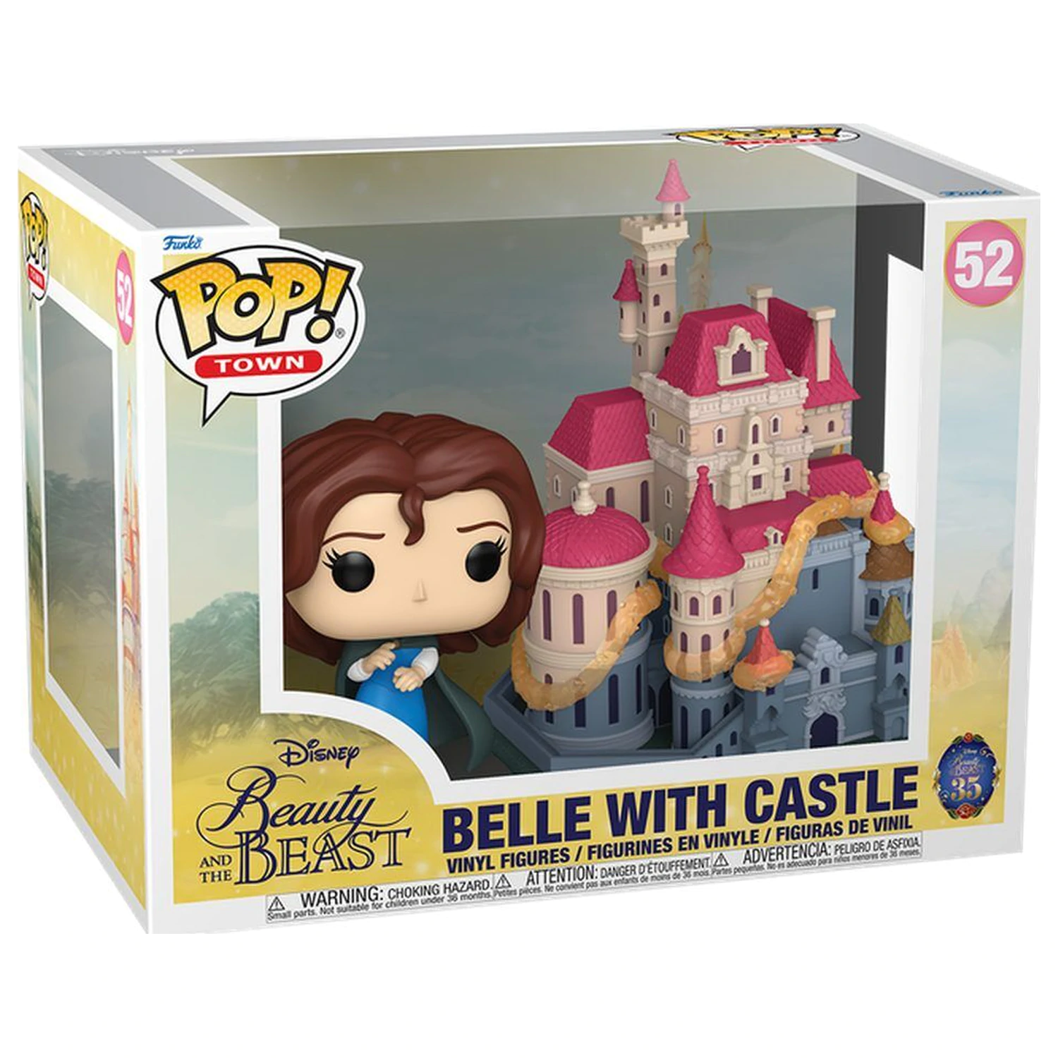Funko POP figure Town Disney Beauty And The Beast Towns Belle with Castle product photo