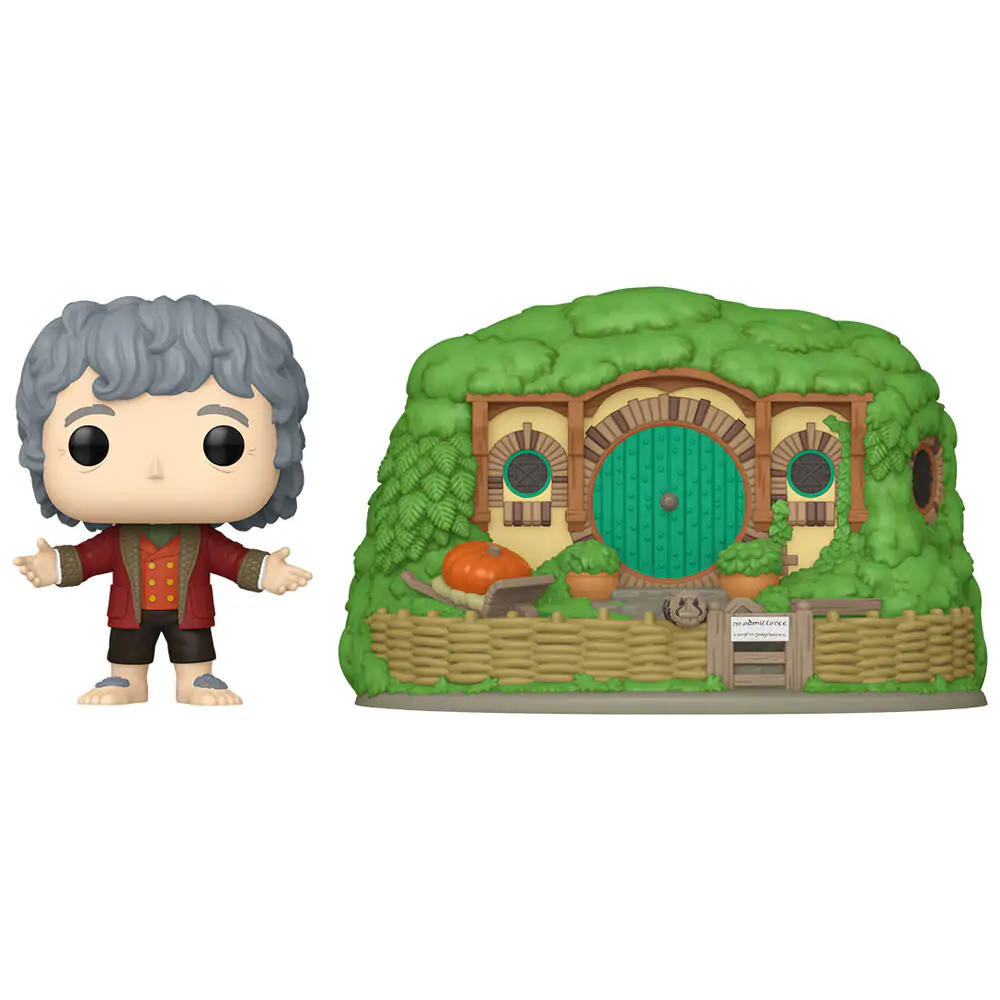 Funko POP figure Town The Lord of the Rings Bilbo Baggins with Bag-End product photo