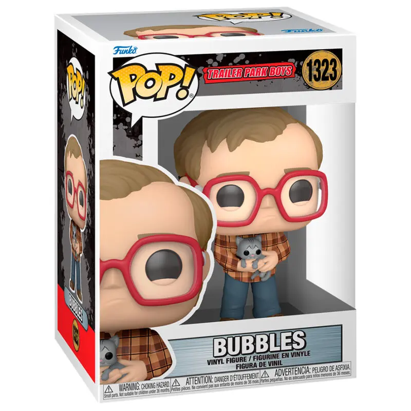 Trailer Park Boys POP! TV Vinyl Figure Bubbles with Cat 9 cm product photo