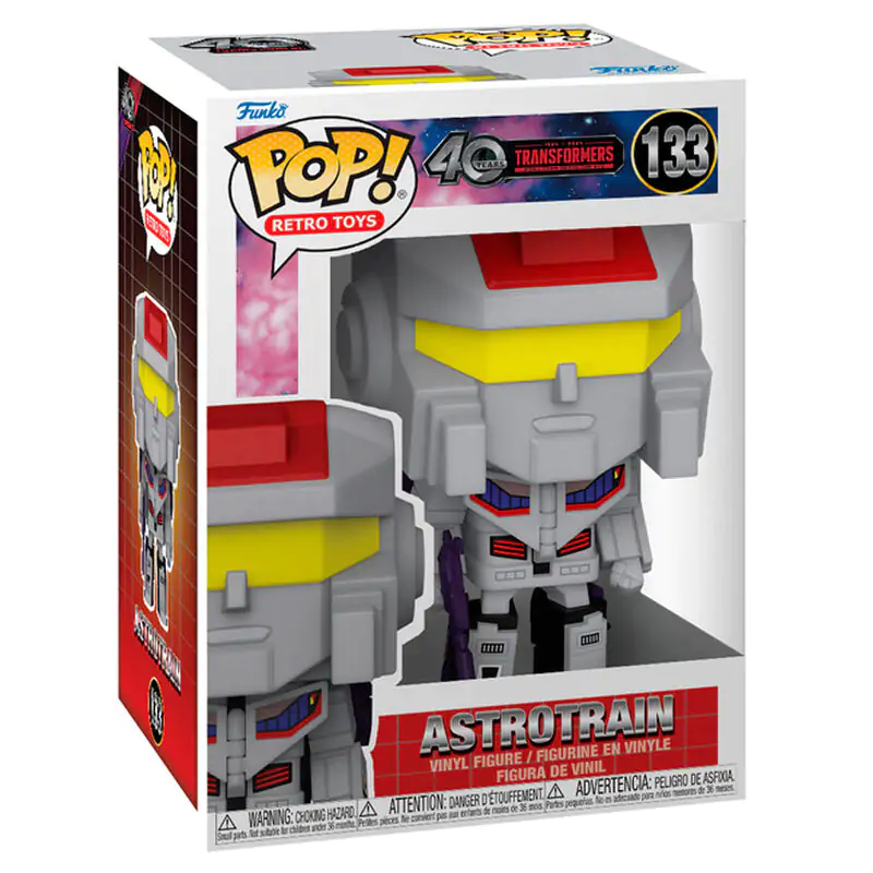 Funko POP figure Transformers Generation 1 Astrotrain [DAMAGED PACKAGE] product photo