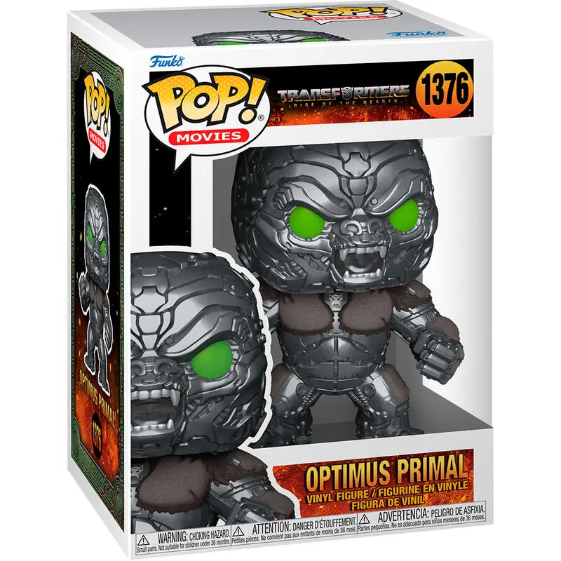 Transformers: Rise of the Beasts POP! Movies Vinyl Figure Optimus Primal 9 cm termékfotó