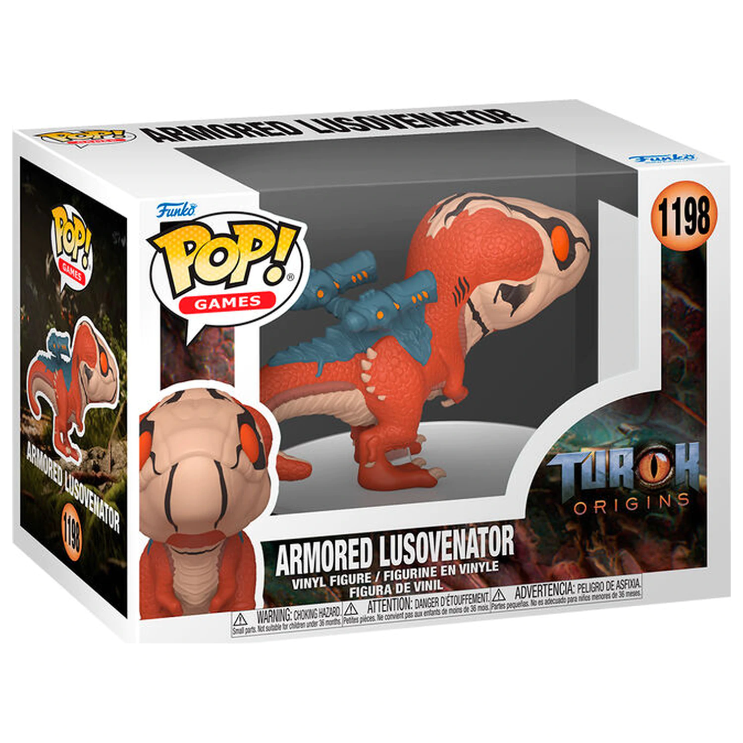 Funko POP figure Turok Armored Lusovenator product photo