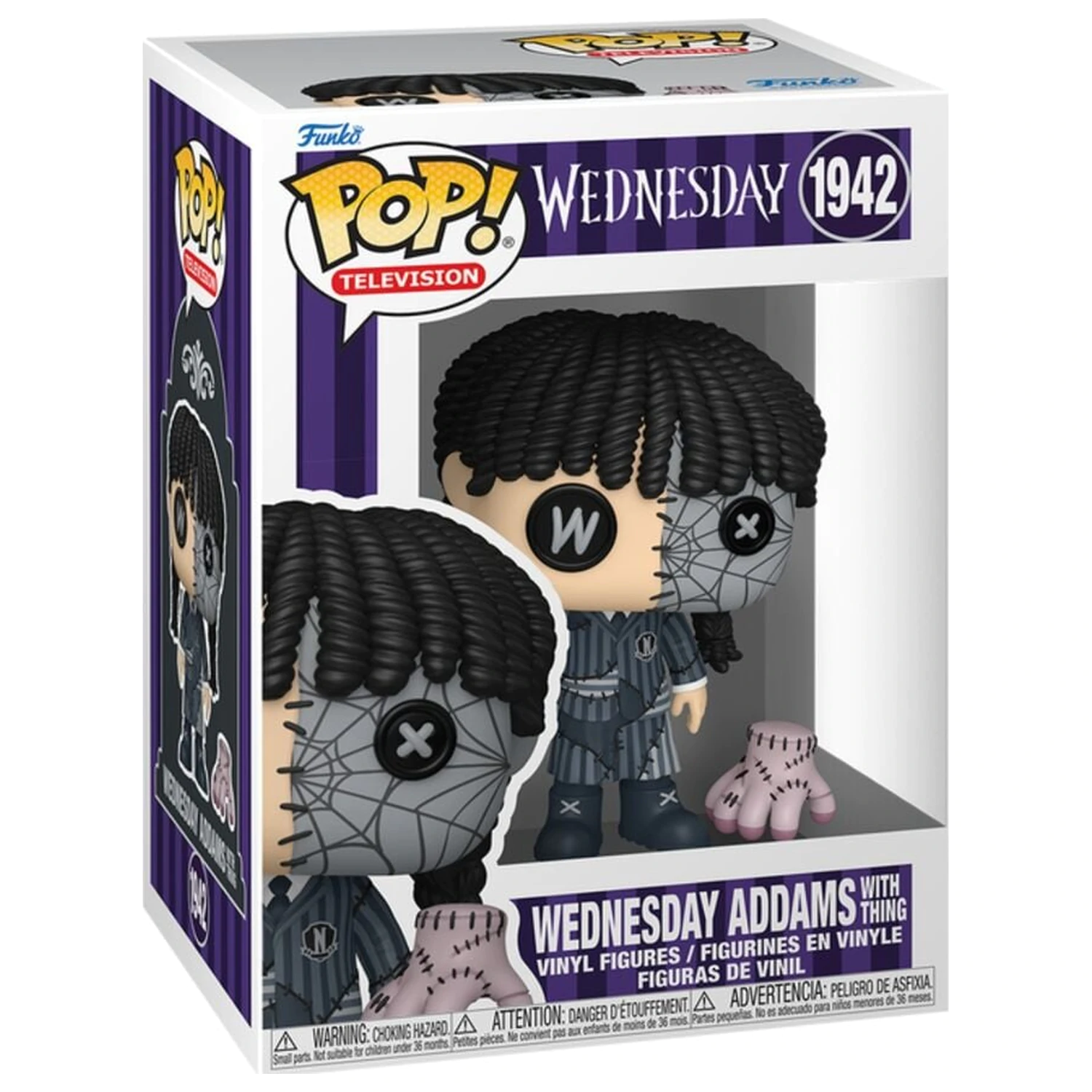 Funko POP figure Wednesday - Wednesday Addams with Things product photo