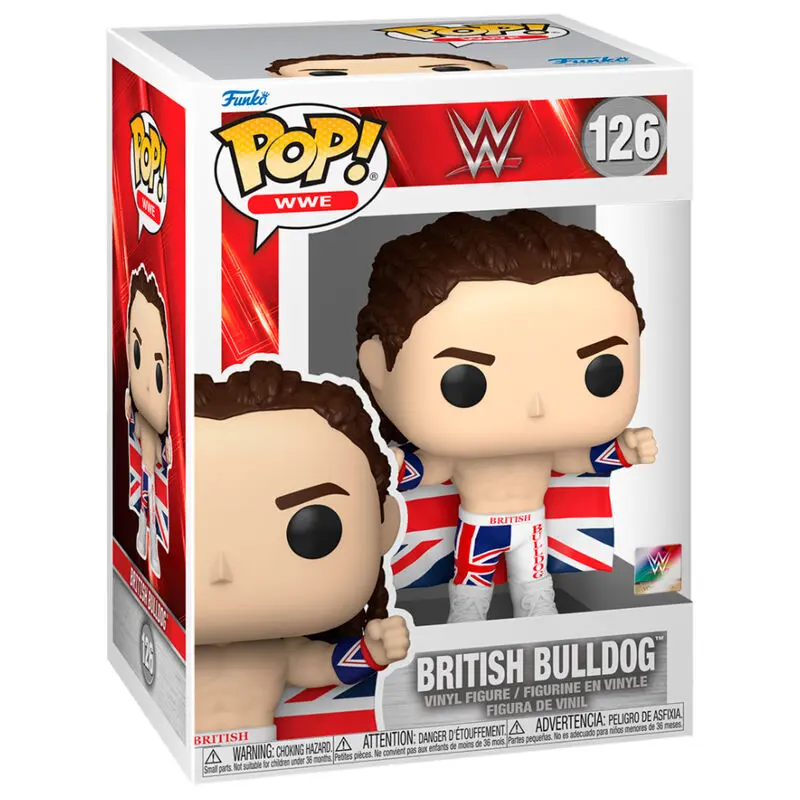 WWE POP! Vinyl Figure British Bulldog 9 cm termékfotó