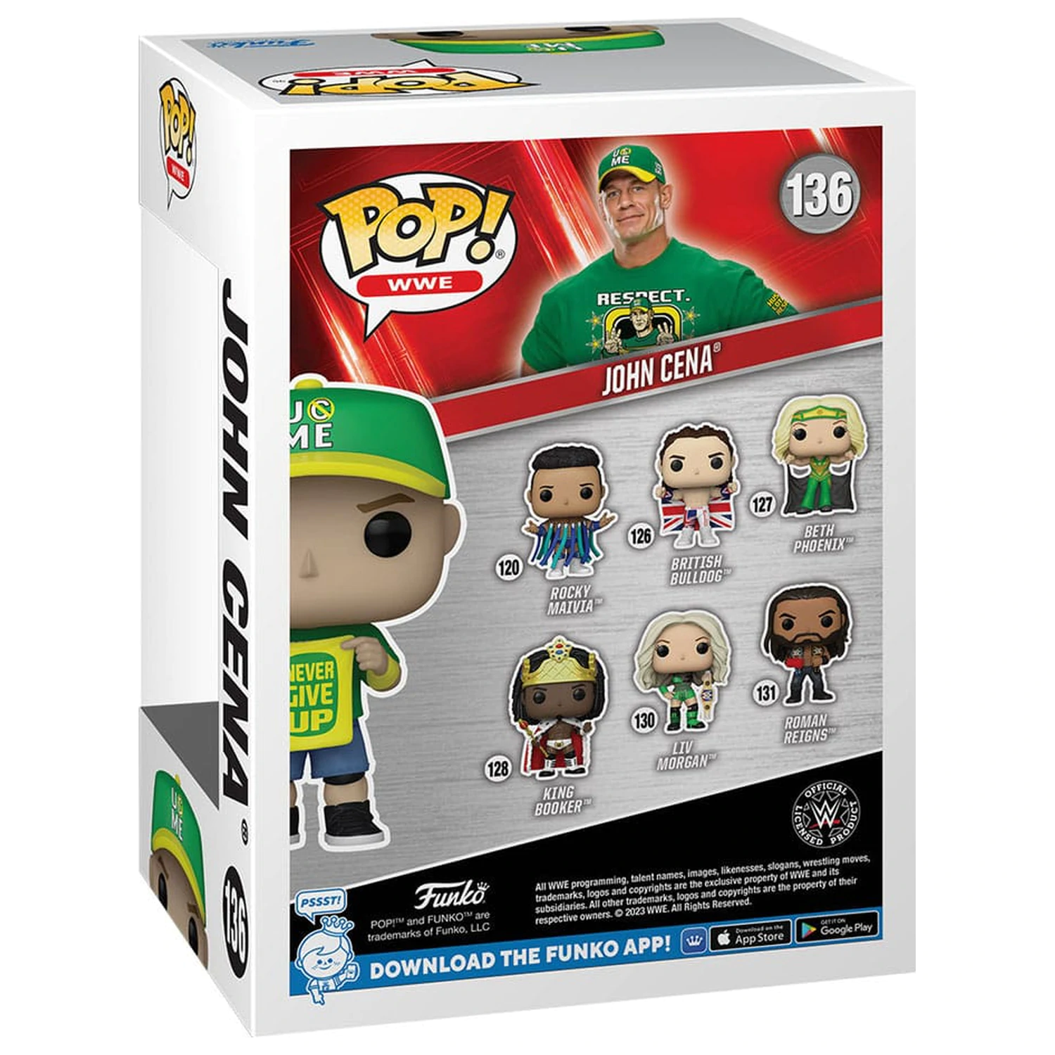 POP figure WWE John Cena product photo