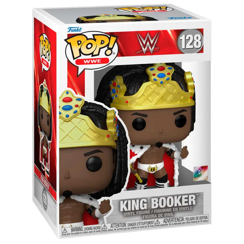 WWE POP! Vinyl Figure King Booker T 9 cm termékfotó