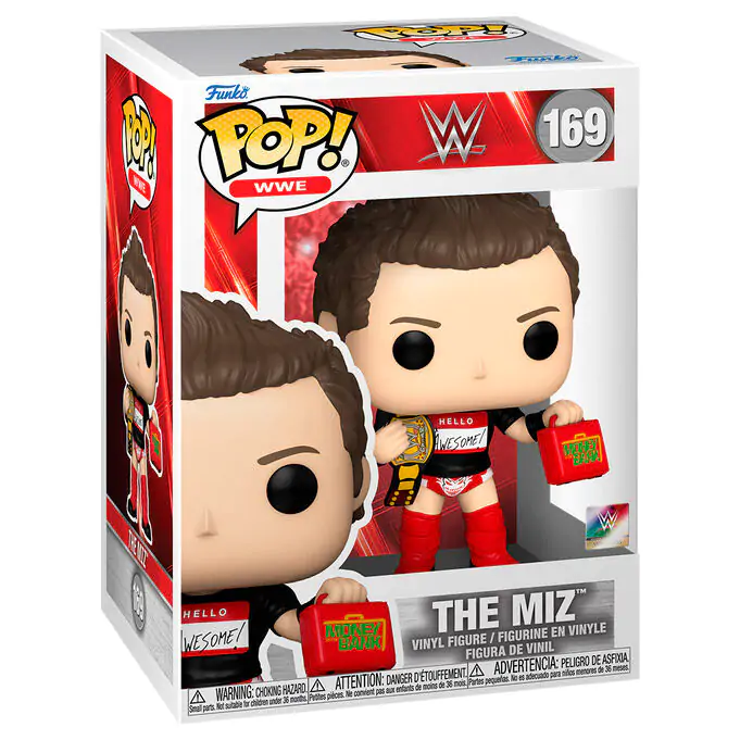 Funko POP figure WWE The Miz Money in the Bank Briefcase termékfotó