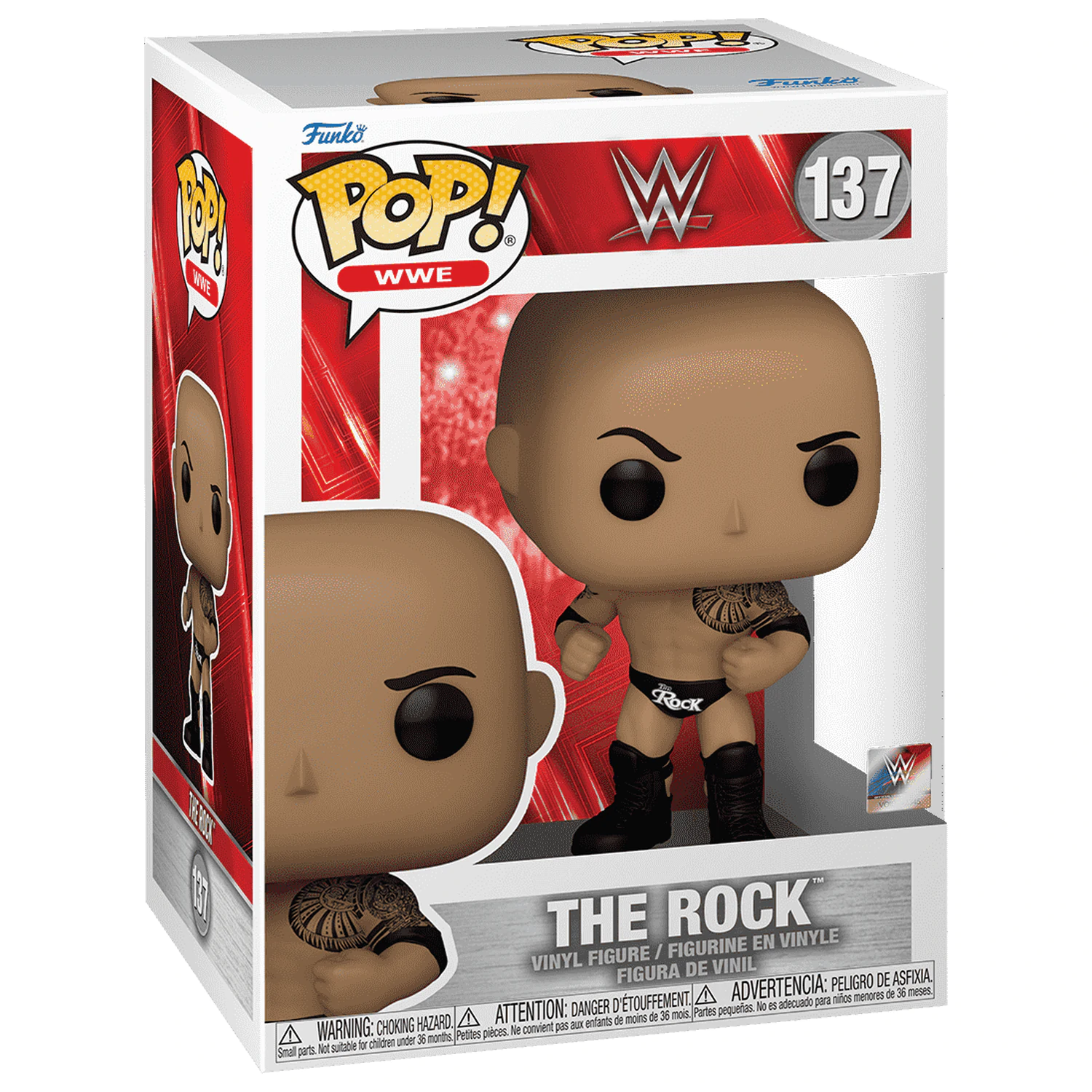 POP figure WWE The Rock product photo