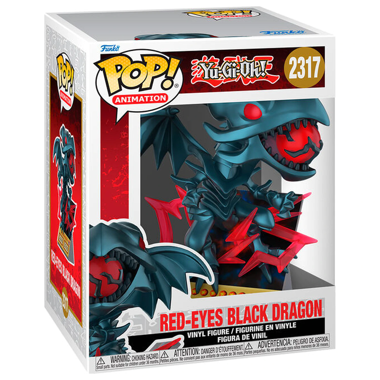Funko POP figure Premium Yu-Gi-Oh! Red-Eyes Black Dragon product photo