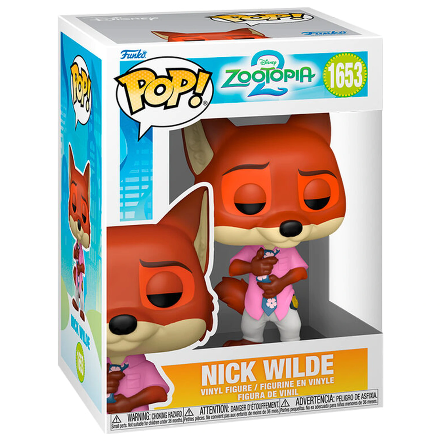 Funko POP figure Zootopia 2 Nick Wilde product photo