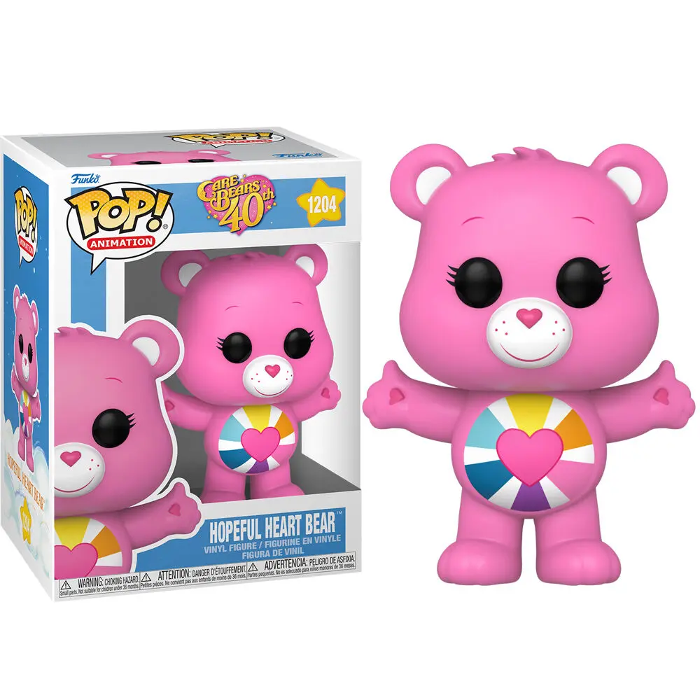 POP figure Care Bears 40th Anniversary Hopeful Heart Bear termékfotó