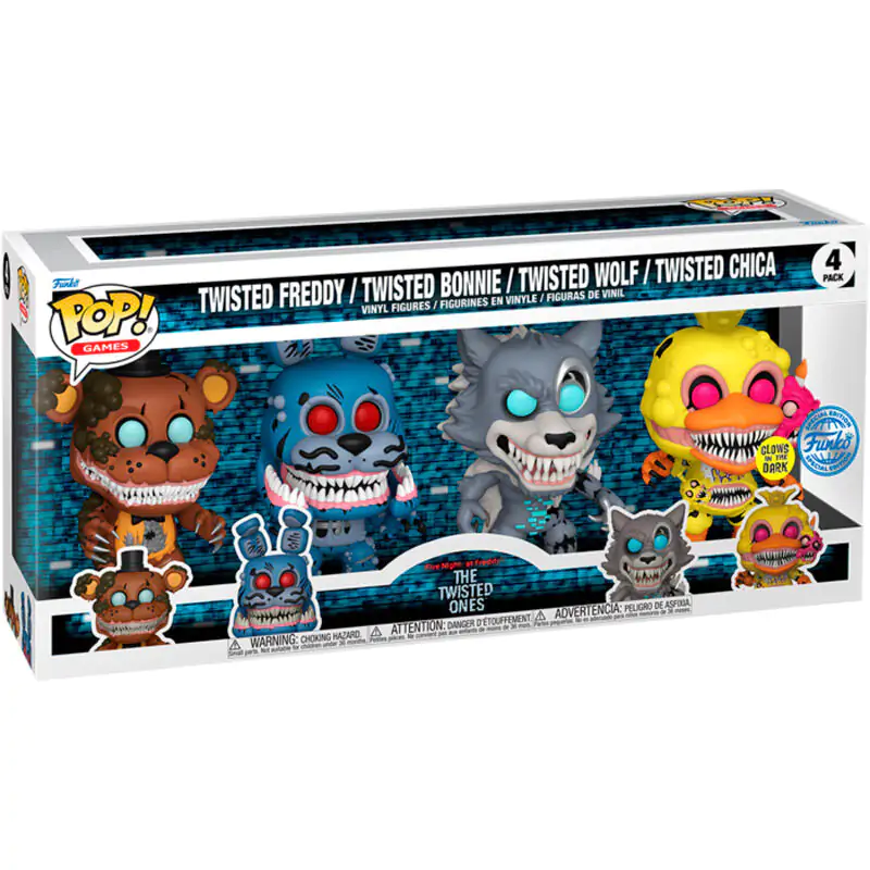 Funko POP pack 4 figures Five Nights at Freddys Exclusive termékfotó