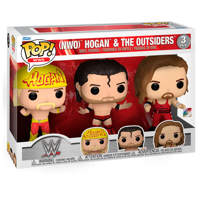 Funko POP pack 3 figures Funko POP WWE Hogan & the Outsiders termékfotó