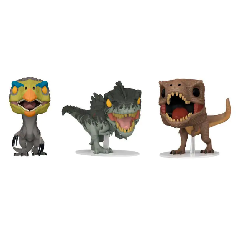 POP pack 3 figures Jurassic World product photo