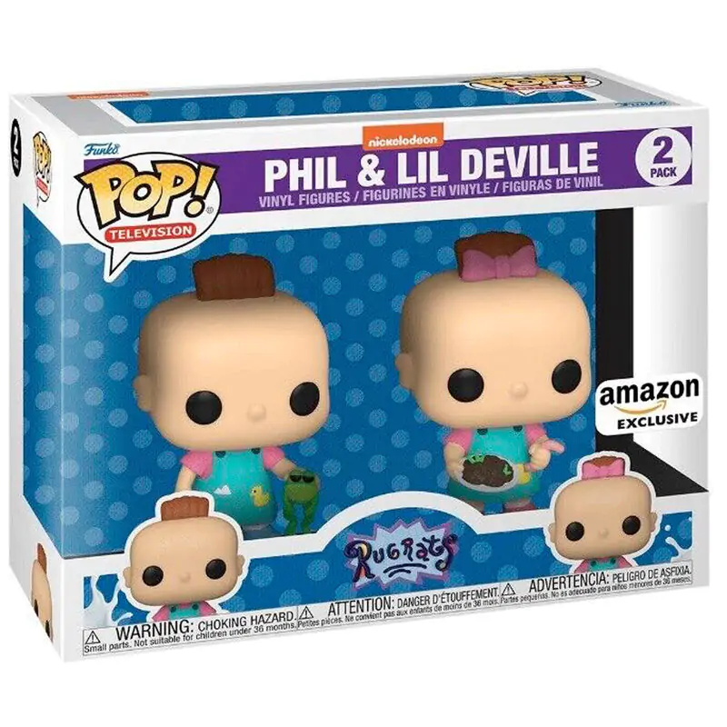 POP pack 2 figures Rugrats Phil &#38; Lil Exclusive termékfotó